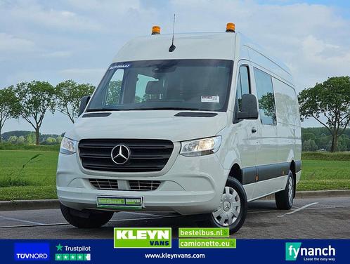 Mercedes-Benz SPRINTER 314 L3H2 DubCab 3.5T-AHG, Auto's, Bestelwagens en Lichte vracht, Bedrijf, ABS, Airconditioning, Centrale vergrendeling
