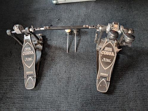 Iron Cobra double bass pedal, Muziek en Instrumenten, Drumstellen en Slagwerk, Gebruikt, Tama, Ophalen