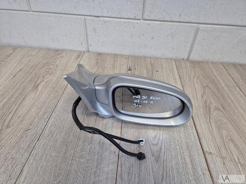 Mercedes SL R230 2002 - 2009 spiegel rechts zilver 13 draden, Auto-onderdelen, Spiegels, Mercedes-Benz, Gebruikt, Ophalen of Verzenden