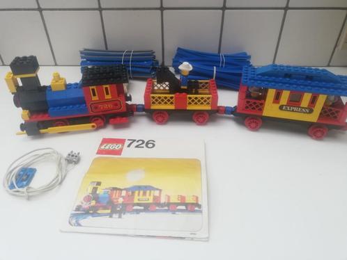 lego 726 trein wild west express, Kinderen en Baby's, Speelgoed | Duplo en Lego, Gebruikt, Lego, Complete set, Ophalen of Verzenden