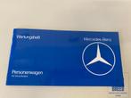 NOS onderhoudsboekje voor Mercedes-Benz W123 diesel, Auto diversen, Handleidingen en Instructieboekjes, Ophalen of Verzenden