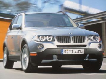 Brochure sur la BMW X3