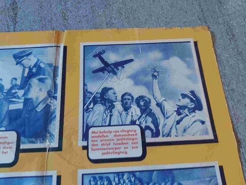 VNV Jeugdbeweging NSJV Luftwaffe Göring Vliegtuig Brevet, Verzamelen, Militaria | Algemeen, Luchtmacht, Foto of Poster, Verzenden