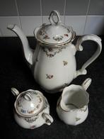 Antieke theeset: kan, suikerpot, melkpot, Bareuther Bavaria, Ophalen of Verzenden