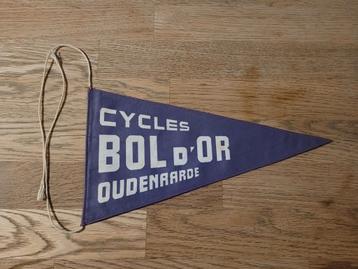 Très ancien fanion de vélo Bol d'or Oudenaarde beschikbaar voor biedingen