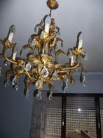 OUDE KOPEREN LUSTER DIAMETER 68 CM HOOGTE 75 CM, Ophalen