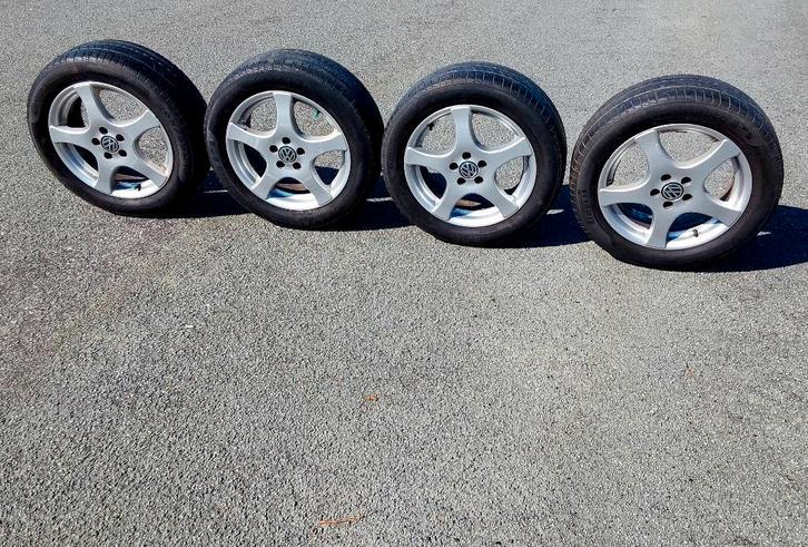 Roues alu originales VW, pour VW, Seat et Skoda, Autos : Pièces & Accessoires, Pneus & Jantes, Pneus et Jantes, Pneus été, 16 pouces