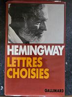 Ernest Hemingway. Lettres choisies, livre, magnifique, Livres, Littérature, Comme neuf, Enlèvement ou Envoi