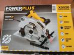 elektrische cirkelzaag POWX0520 - 1500W, Cirkelzaag, Ophalen of Verzenden, Zo goed als nieuw, Powerplus