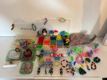XXL-set elastische banden voor armbanden, figuren, sleutelha beschikbaar voor biedingen