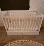 Babybed ikea, wit, 60x120 met 2 lades, Ophalen