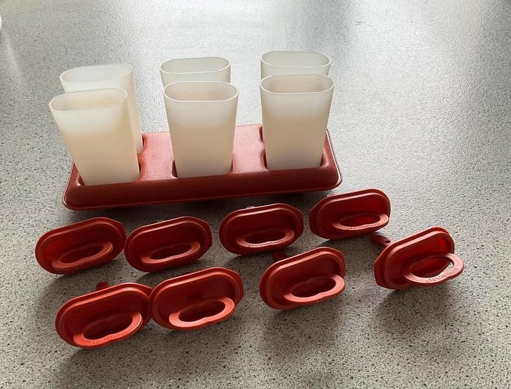 Set tupperware dessert-artikelen, Maison & Meubles, Cuisine| Tupperware, Comme neuf, Enlèvement