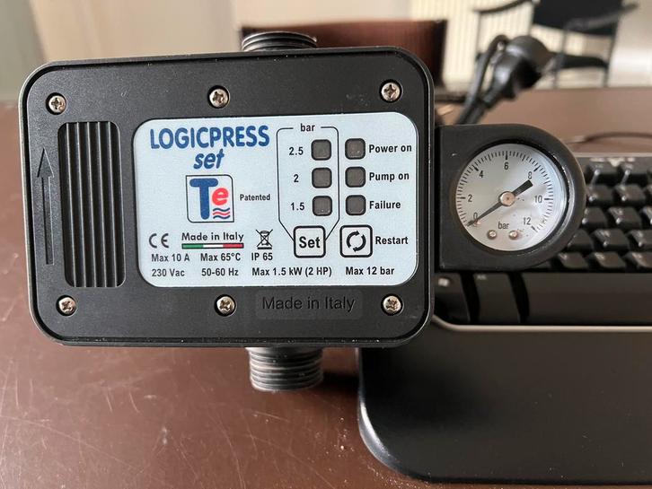 Interrupteur de pompe Trevitech Logicpress Set – NEUF, Bricolage & Construction, Électricité & Câbles, Neuf, Câble ou Fil électrique