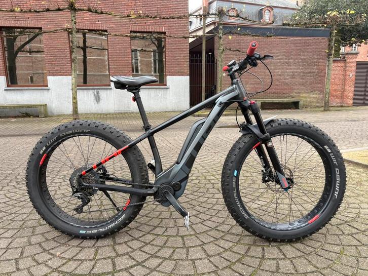 Cube Nutrail E Fatbike Hybrid Bosch, Fietsen en Brommers, Elektrische fietsen, Zo goed als nieuw, Cube, Ophalen