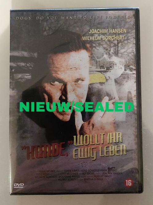 SPLINTERNIEUW IN FOLIE : Dogs, Do You Want To Live Forever, Cd's en Dvd's, Dvd's | Klassiekers, Nieuw in verpakking, Drama, Ophalen of Verzenden