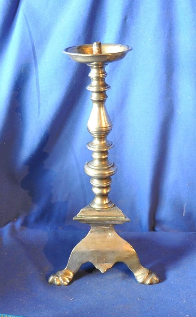 pique cierge en métal lourd inoxydable, Antiek en Kunst, Antiek | Religieuze voorwerpen, Ophalen of Verzenden