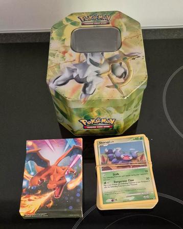 Pokemon kaarten 91 stuks en doosje  beschikbaar voor biedingen