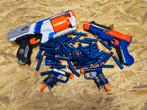 Set van 4 NERF-geweren met kogels, Ophalen of Verzenden, Gebruikt
