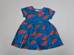 Mt 92 Blauwe jurk met korte mouwen watermeloen, Kinderen en Baby's, Kinderkleding | Maat 92, Meisje, Ophalen of Verzenden, Zo goed als nieuw