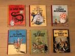 LOT 6 Tintin et Milou - Hergé 1954-55, Gelezen, Ophalen of Verzenden, Meerdere stripboeken, HERGE