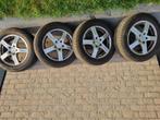 4 winterbanden /aluminium velgen, Auto-onderdelen, Banden en Velgen, Ophalen, Gebruikt, 16 inch, Banden en Velgen