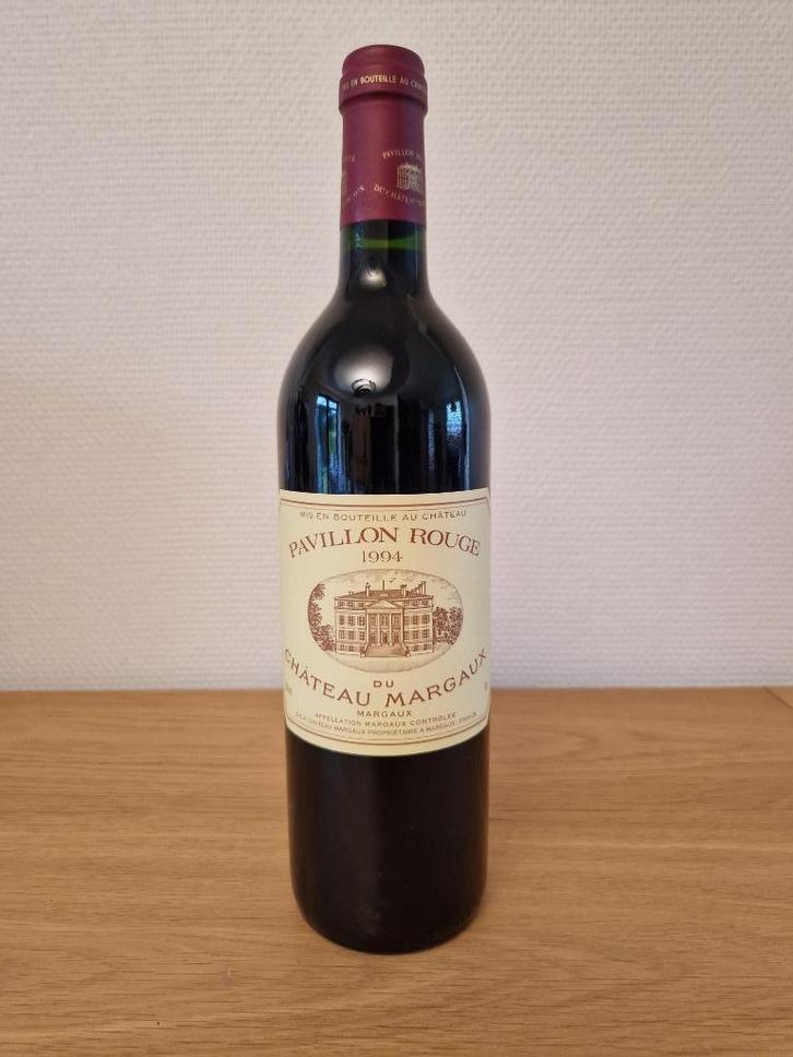 PAVILLON ROUGE DU CHATEAU MARGAUX - 1994 - Margaux (75 cl), Verzamelen, Wijnen, Nieuw, Rode wijn, Frankrijk, Vol, Ophalen of Verzenden