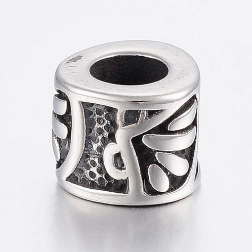 RVS bedel Fantasy voor groot-gat-bedelarmbanden, Handtassen en Accessoires, Bedels, Nieuw, Overige merken, Overige materialen