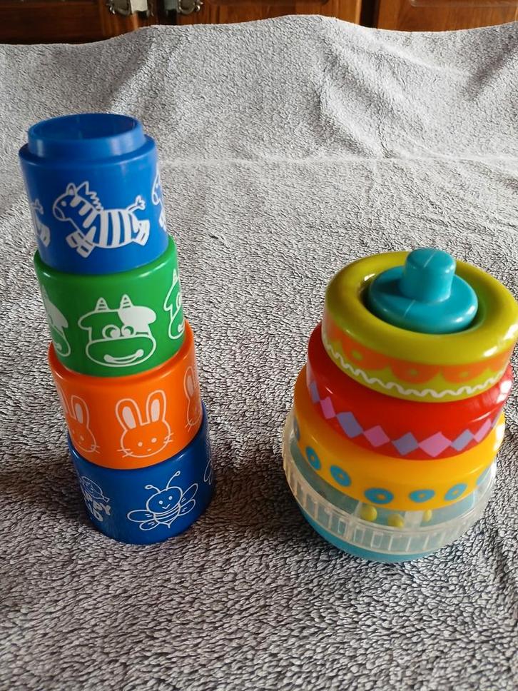 Stapelspeeltjes, Kinderen en Baby's, Speelgoed | Babyspeelgoed, Gebruikt, Overige typen, Ophalen