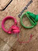 2 koptelefoons ( roze en groen) apart of samen, Audio, Tv en Foto, Hoofdtelefoons, Ophalen, Zo goed als nieuw