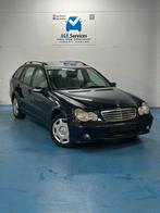 Mercedes-Benz C180 compressor benzine/automaat, Auto's, Automaat, Zwart, 4 cilinders, Blauw