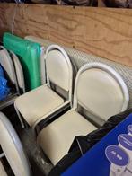 keukenstoelen, Ophalen, Gebruikt, Grijs, Metaal