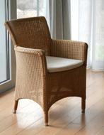 Stoelen (6x), Huis en Inrichting, Stoelen, Ophalen, Bruin, Riet of Rotan, Zo goed als nieuw