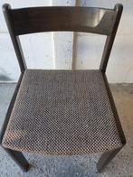 4 brutalistische stoelen - Vintage, Ophalen, Bruin, Zo goed als nieuw, Vier