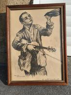 lithographie le petit mendiant signe romeo dumoulin, Enlèvement ou Envoi