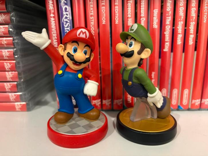 Amiibo Super Mario (SMC) + Luigi (SSB), Games en Spelcomputers, Games | Nintendo Switch, Ophalen of Verzenden