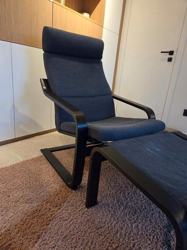 Ikea Poäng fauteuil, Huis en Inrichting, Fauteuils, Hout, Ophalen