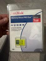 Memory stick duo PSP origineel 1gb nieuw sealed, Audio, Tv en Foto, Foto | Geheugenkaarten, Ophalen of Verzenden, Zo goed als nieuw