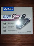 Zyxel NDW6605 USB WiFi adapter AC1200, Computers en Software, Nieuw, Extern, Ophalen