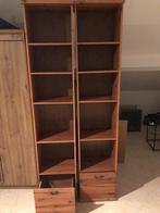 Twee boekenkasten Ikea, Huis en Inrichting, Kasten | Boekenkasten, Ophalen, Gebruikt, Met plank(en)