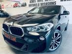 BMW X2 2.0 dAS sDrive18 PACK M+GPS+CAMERA+CARNET+GARANTIE, Auto's, BMW, X2, 4 cilinders, Zwart, Leder