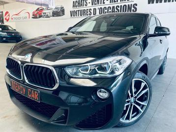 BMW X2 2.0 dAS sDrive18 PACK M+GPS+CAMERA+CARNET+GARANTIE beschikbaar voor biedingen