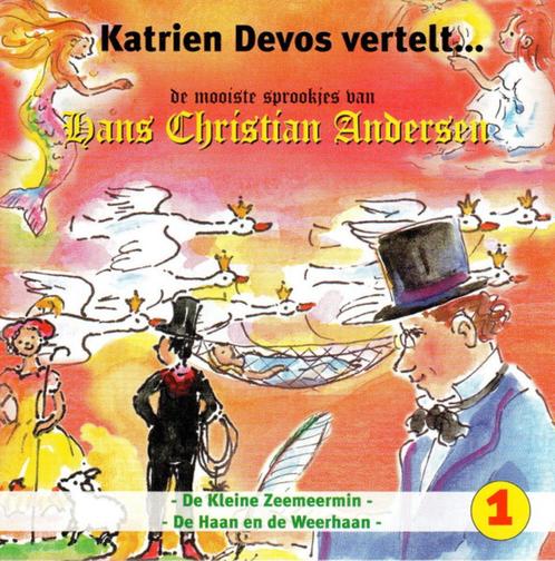CD- Katrien Devos – Vertelt De Mooiste Sprookjes Van Hans Ch, Cd's en Dvd's, Cd's | Kinderen en Jeugd, 6 tot 9 jaar, Ophalen of Verzenden