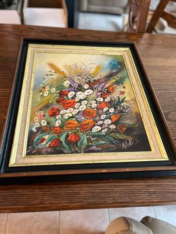 Schildery bloemen beschikbaar voor biedingen