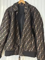 Prachtige bomber jacket Heren Maat L, Ophalen, Maat 52/54 (L), Zwart, Zo goed als nieuw