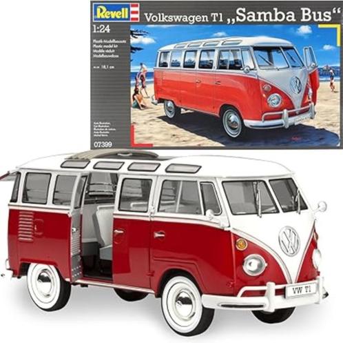 Revell Modelbowu VW T1 Samba SNELLE GRATIS LEVERING, Hobby en Vrije tijd, Modelbouw | Auto's en Voertuigen, Nieuw, Auto, Groter dan 1:32