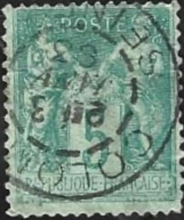 1 Postzegel Vrede en handel Frankrijk 1898 beschikbaar voor biedingen