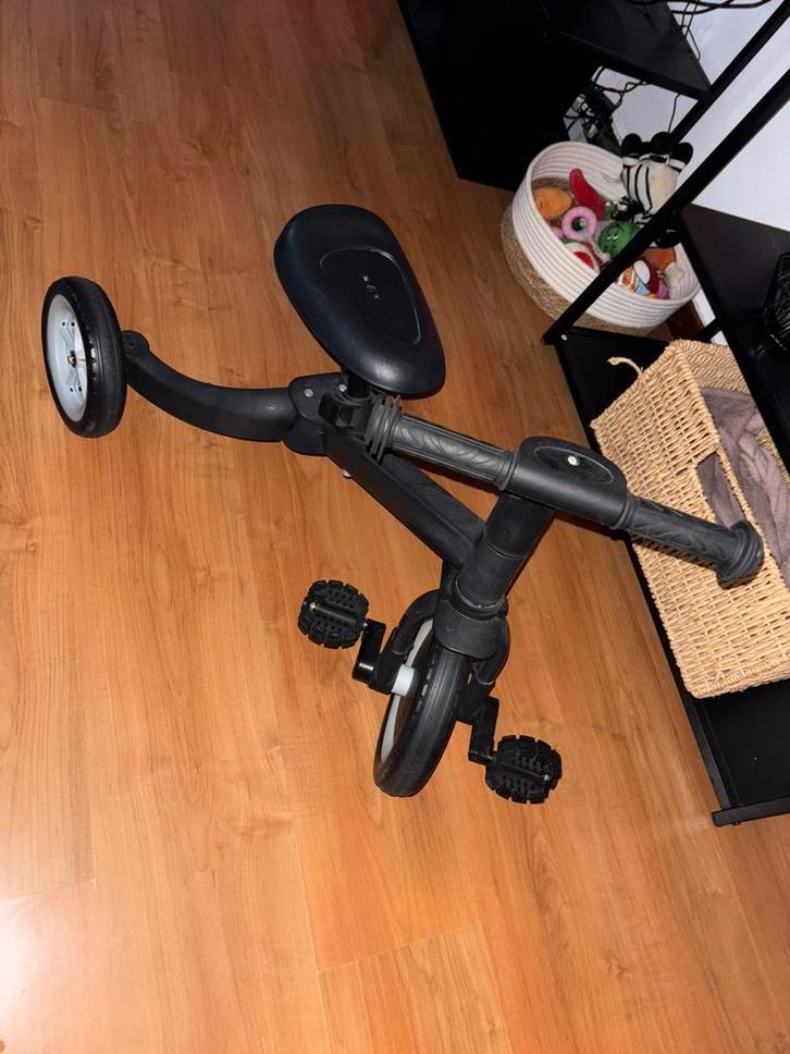 Topmark 4 in1 Driewieler - Loopfiets - Balance Bike - Kaya, Fietsen en Brommers, Fietsen | Driewielers, Zo goed als nieuw, Verstelbare zitting