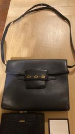 Delvaux, Handtassen en Accessoires, Ophalen, Gebruikt, Blauw, Schoudertasje