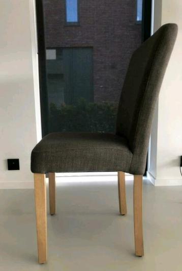 4 stoelen met hoge leuning ( 8 euro/stoel), Huis en Inrichting, Stoelen, Ophalen, Gebruikt