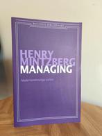Boek Henry Mintzberg 'Managing' - NL Editie, Gelezen, Ophalen of Verzenden, Henry Mintzberg, Bedrijfseconomie